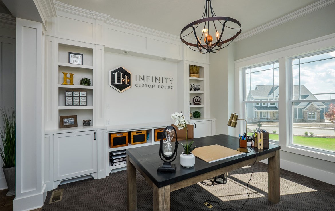 Napa luxury home office – Infinity Custom Homes