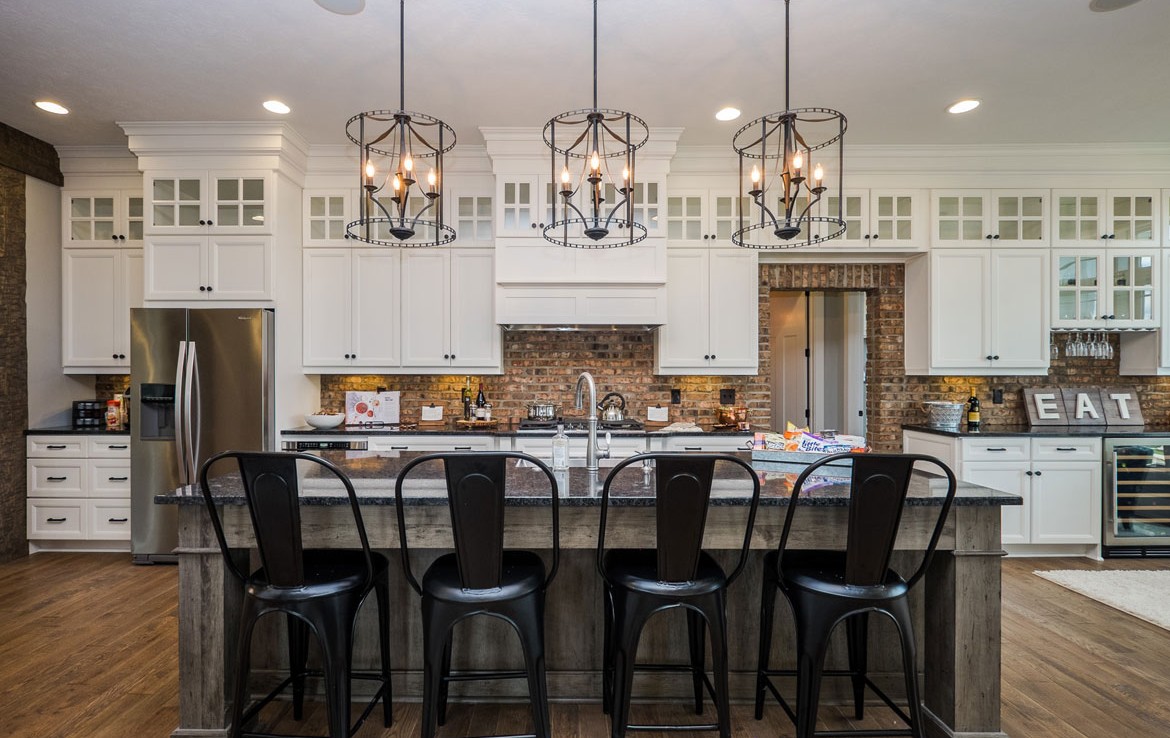 Napa luxury home white cabinets kitchen – Infinity Custom Homes