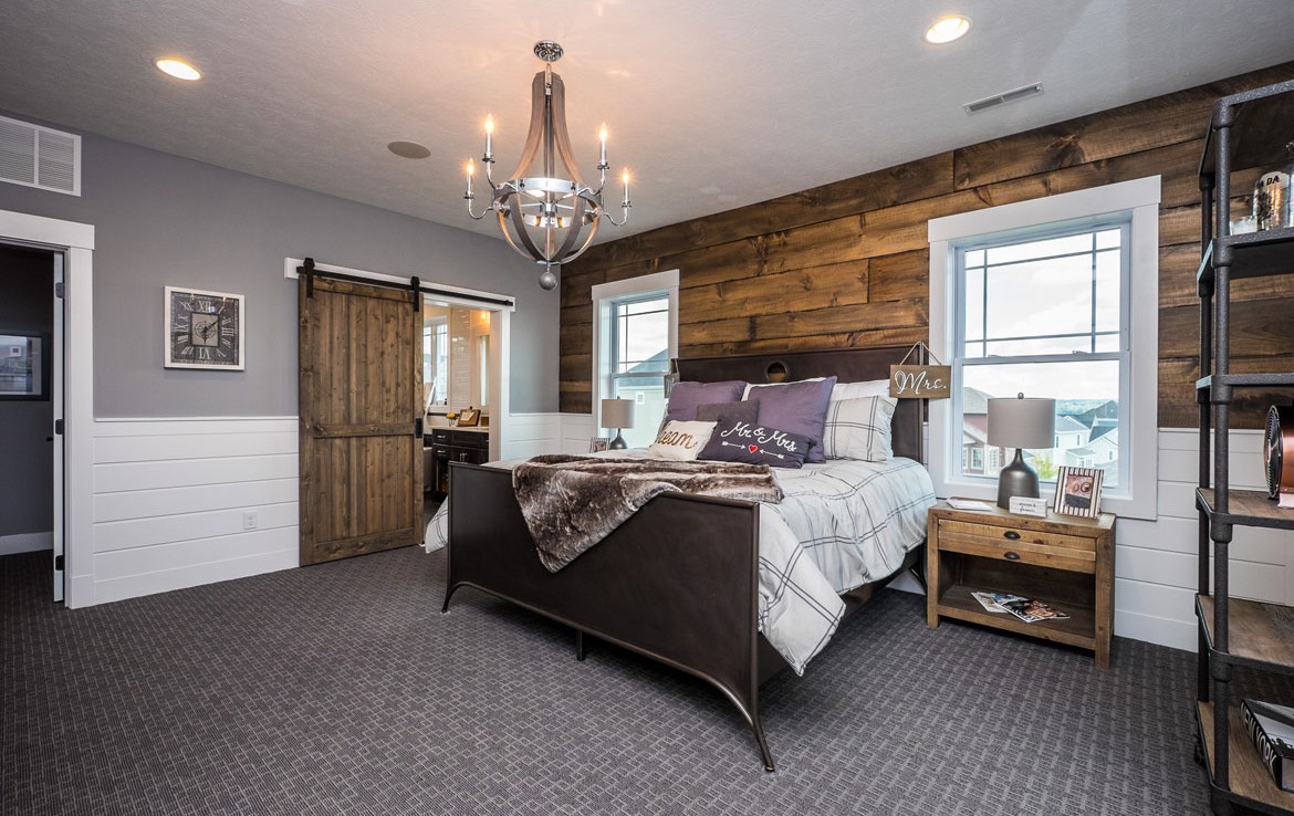 Napa luxury home master bedroom– Infinity Custom Homes