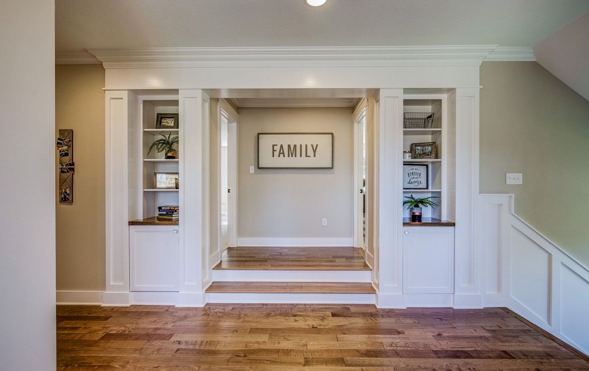 austin luxury home hallway – Infinity Custom Homes