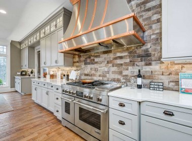 Luxury kitchen – Austin Forest Edge Model Home