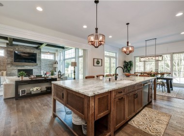 Portland floorplan, luxury single family home in Pittsburgh, PA, dining room – Infinity Custom Homes
