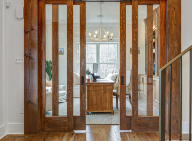 Cambridge Model, Laurel Pointe – Office Wood door